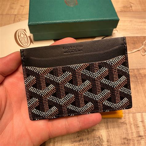 goyard card holder saint sulpice